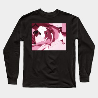 Monochrome Guinea Pig Long Sleeve T-Shirt